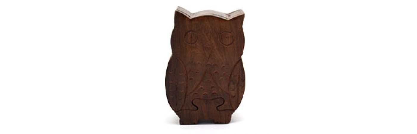 Owl Puzzle Box